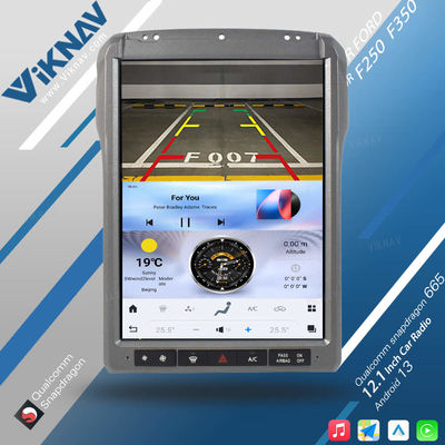 Viknav 12.1Inch Android Touch Screen Car Radio Ford F250 2013 2014 Carplay Auto Stereo Aftermarket Head Unit Video Player