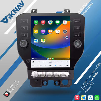 Viknav Touch Screen Car Radio For Ford Mustang 2014-2021 Video Player Head Unit Auro Stereo Android GPS Navigation Carplay