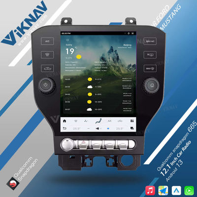Viknav Touch Screen Car Radio For Ford Mustang 2014-2021 Video Player Head Unit Auro Stereo Android GPS Navigation Carplay