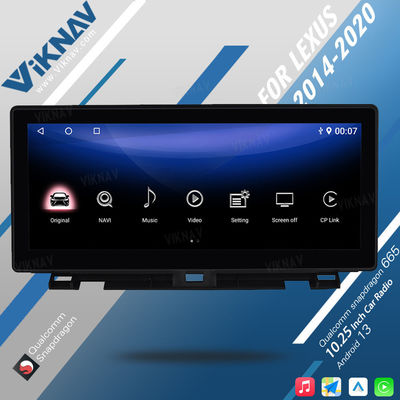 10.25Inch Android Car Aftermarket Radio For Lexus CT200 2014-2020 Headunit