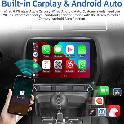 VIKNAV For Chevrolet 2010 2013 -2015 Android Camaro Touch Screen Radio Carplay DSP