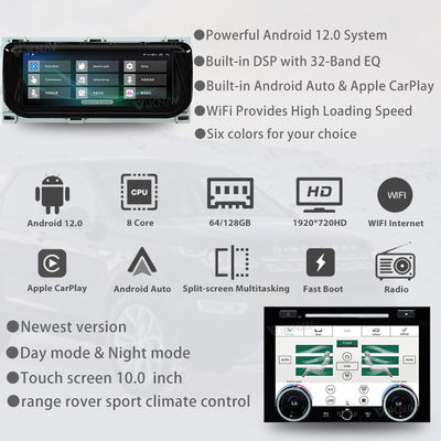 1 Land Rover Range Rover Sport L494 Auto Car AC Control Panel LCD Climate 2013-2017