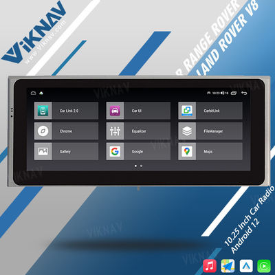 VIKNAV Android Auto Stereo Car Radio For Land Rover Range Rover Vogue V8 10.25 inch 1998-2012 Multimedia Player Touch Screen Carplay