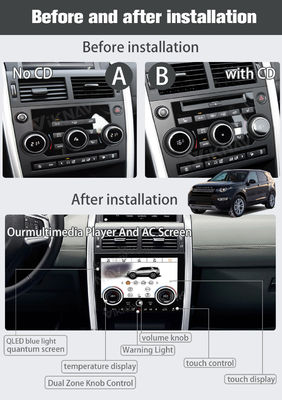 For Land Rover Discovery Sport L550 2015-2019 AC Air Conditioning AC Panel Climate Control LCD Screen 10.4inch