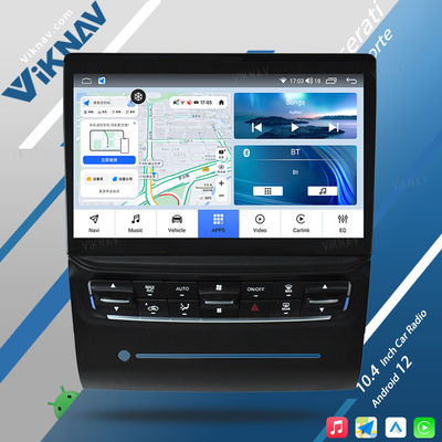 OEM 1204x768 Aftermarket Carplay Stereo Radio For Maserati Quattroporte 2013-2017