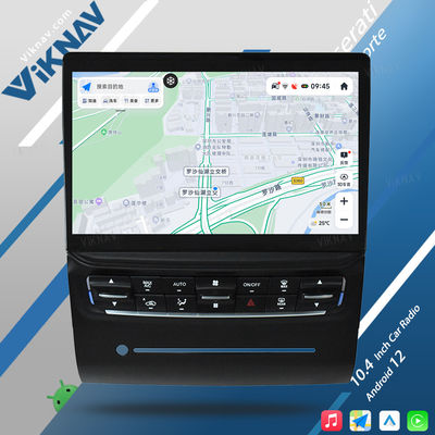 OEM 1204x768 Aftermarket Carplay Stereo Radio For Maserati Quattroporte 2013-2017