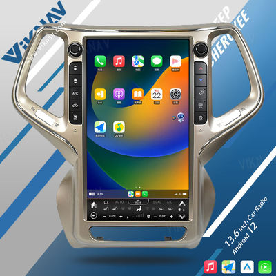 Car 2014 2018 Jeep Grand Cherokee Radio Replacement Auto Stereo 13.6 Inch OEM