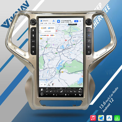 Car 2014 2018 Jeep Grand Cherokee Radio Replacement Auto Stereo 13.6 Inch OEM