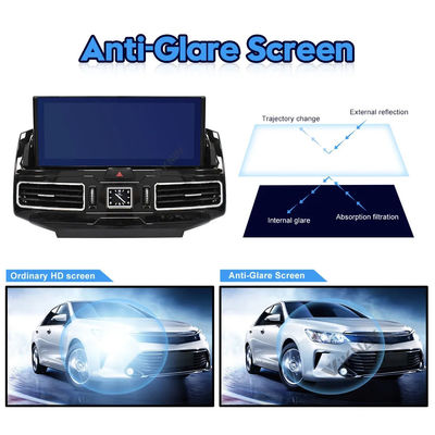 Antiglare Auto Audio Headunit For Toyota Land Cruiser LC200 2016 -2020