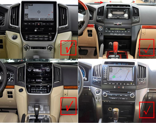 Antiglare Auto Audio Headunit For Toyota Land Cruiser LC200 2016 -2020