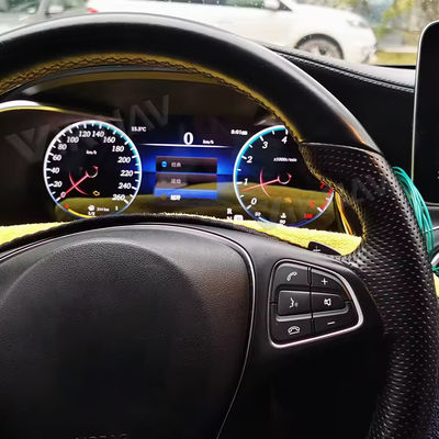 VIKNAV Digital Cluster Car SpeedoMeter For Mercedes Benz C/GLC W205 2015-2018