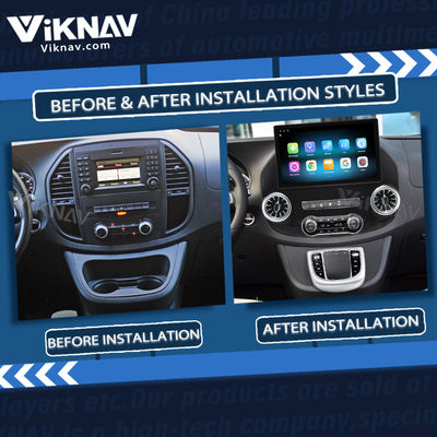 Viknav Radio Mercedes Benz Vito Android Screen 2016-2020 Automotive Central Control