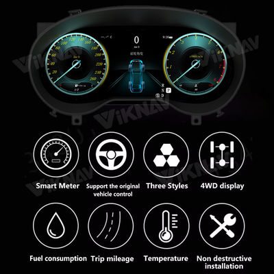 VIKNAV 12.3" Digital Speedometer for Mercedes Benz GLA/CLA 2015-2018