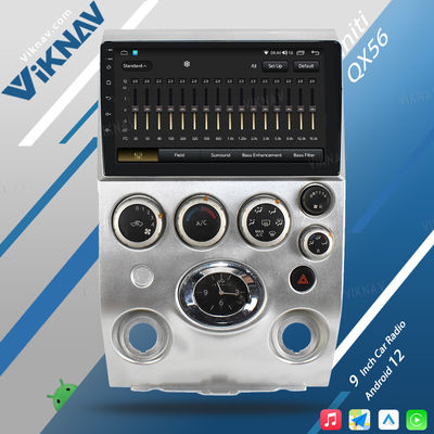 Infiniti QX56 2003-2010 9 Inch Infiniti Head Unit Aftermarket Bluetooth Radio Touchscreen