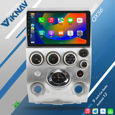 Infiniti QX56 2003-2010 9 Inch Infiniti Head Unit Aftermarket Bluetooth Radio Touchscreen