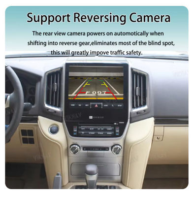 Linux Car Steering Wheel Control Interface Toyota LC200 2016-2021 Double Din