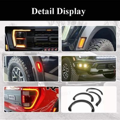 Viknav for 2021-2024 Ford Raptor F150 MP Concepts Truck Fender Flare ABS Plastic
