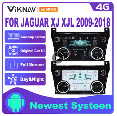 Android10 LCD Car air conditioner Climate Control Unit Panel For Jaguar XJ XJL 2009-2018