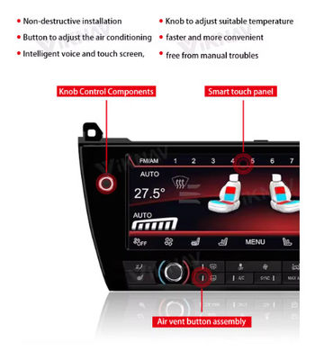 BMW 5 Series Car AC Control Panel Multimedia Player F10 F11 F07 F18 M5 2011-2017