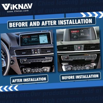 Wireless 12.3 Inch auto android head unit Radio For BMW X1 F48 2018 EVO System Multimedia Player