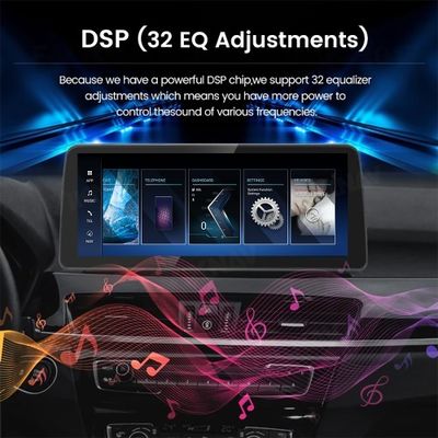 Wireless 12.3 Inch auto android head unit Radio For BMW X1 F48 2018 EVO System Multimedia Player