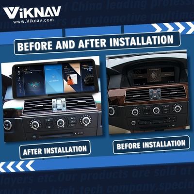 10.25Inch Car Headunit Radio For BMW E60 2005-2010 autoradio 2Din CCC System 128G