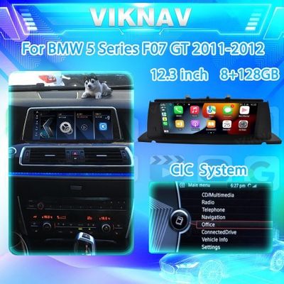 Touch Screen Head Unit android car player For BMW F07 GT 2011-2012 CIC System 12.3 Inch