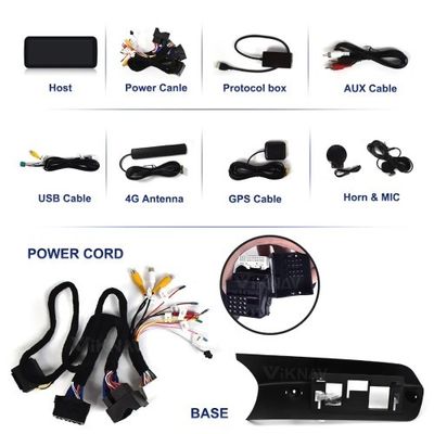 Viknav Android Car Radio For Mercedes Benz C Class W204 2011-2013 LHD RHD Car 12.3 Inch Player GPS Navigation Car NTG4.5