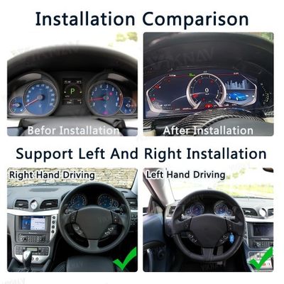 Viknav For Maserati GT GC GranTurismo 2007-2017  Right Hand Driving Car Multimedia Player /Car Radio+Digital Cluster+AC