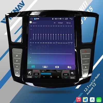 Viknav 12.1 Inch Car Multimedia Stereo Radio For Infiniti QX60 JX35 2012-19 Android DVD Player GPS Navigation Head Unit