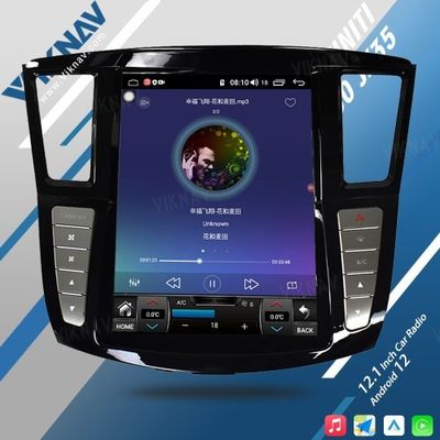 Viknav 12.1 Inch Car Multimedia Stereo Radio For Infiniti QX60 JX35 2012-19 Android DVD Player GPS Navigation Head Unit