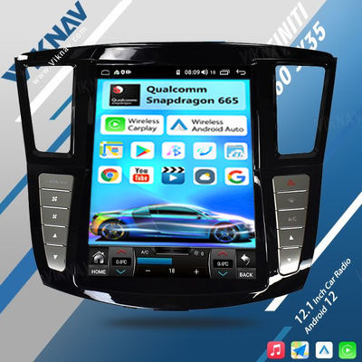 Viknav 12.1 Inch Car Multimedia Stereo Radio For Infiniti QX60 JX35 2012-19 Android DVD Player GPS Navigation Head Unit