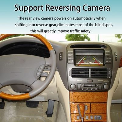Viknav Linux System For Lexus LS 2005 -2008 Wireless Apple CarPlay Android Auto Only Support Original Car Screen