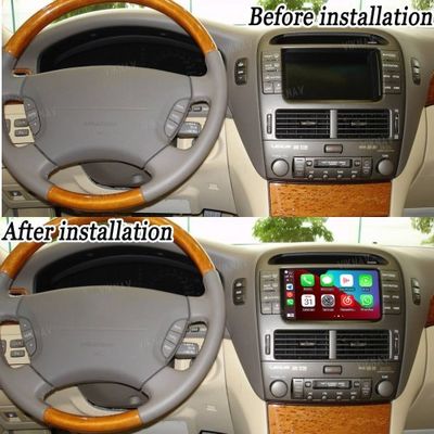 Viknav Linux System For Lexus LS 2005 -2008 Wireless Apple CarPlay Android Auto Only Support Original Car Screen