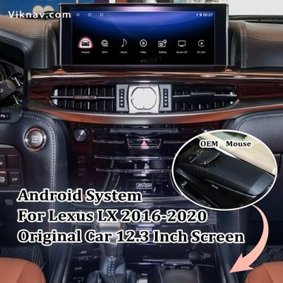 Viknav GPS Navi Decoding Box For Lexus LX 2016-2020 Original Car 12.3 Inch Screen Car GPS Multimedia Android System