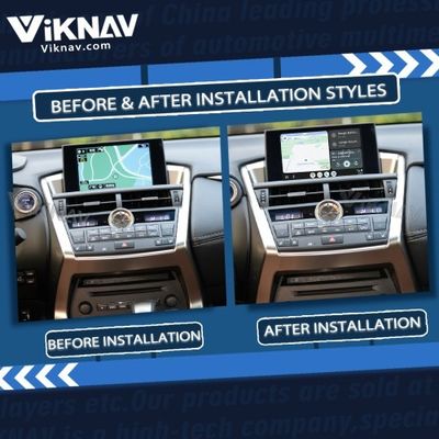 Viknav Linux System For Lexus NX 2015 -2017 Wireless Apple CarPlay Android Auto only support original car high version