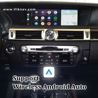 Viknav Linux System For Lexus GS 2016 -2020 Wireless Apple CarPlay Android Auto only support original car 12.3 inch Scre