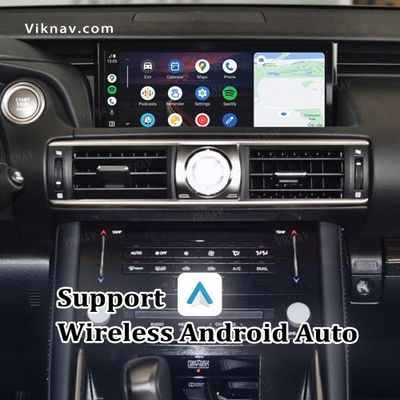Viknav Linux System For Lexus IS 2017 -2019 Wireless Apple CarPlay Android Auto only support original car 10.25 inch Scr