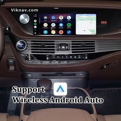 Viknav Linux System For Lexus LS 2018 -2020 Wireless Apple CarPlay Android Auto display screen