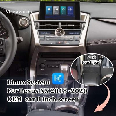 Viknav Linux System For Lexus NX 2018 -2020 Wireless Apple CarPlay Android Auto only support original car 8 inch Screen