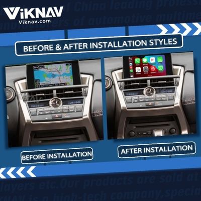 Viknav Linux System For Lexus NX 2018 -2020 Wireless Apple CarPlay Android Auto only support original car 8 inch Screen
