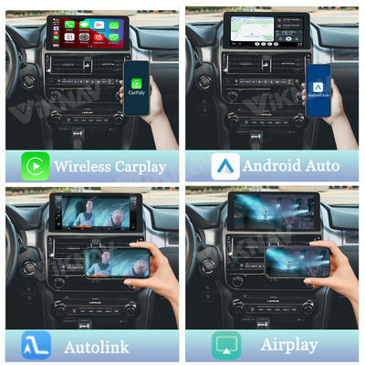Viknav Linux System For Lexus GX 2009-2023 Wireless Apple CarPlay Android Auto Only Support Original Car OEM Screen