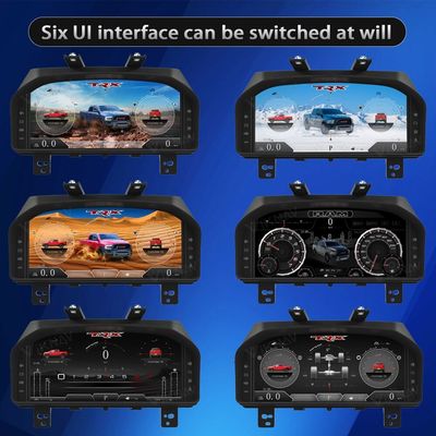 Viknav Digital Cluster Car SpeedoMeter For Dodge Ram 1500 2500 3500 2013-2018