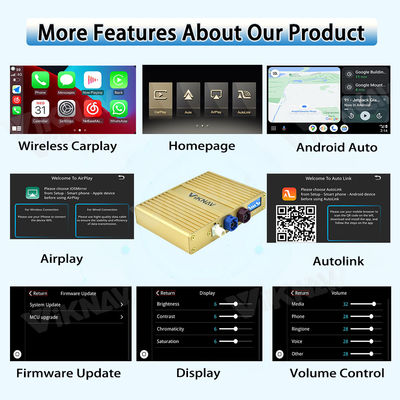 Viknav Linux System For Lexus UX 2019-2022 Wireless Apple CarPlay Android Auto Only Support Original Car OEM Screen
