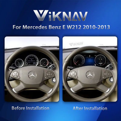 VIKNAV Digital Instrument Panel Car Cluster Mercedes Benz E-Class W212 2010-2013