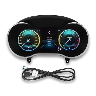 VIKNAV Digital Cluster Car SpeedoMeter For Mercedes Benz C/GLC W205 2015-2018