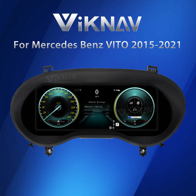 VIKNAV Digital Cluster Car SpeedoMeter For Mercedes Benz VITO 2015-2021