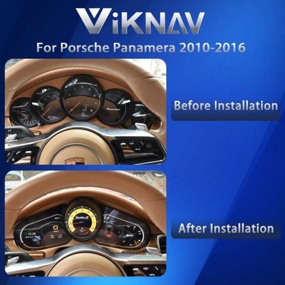 VIKNAV Digital Cluster Car Speedometer For Porsche Panamera 2010-2016