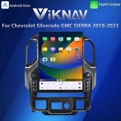VIKNAV 15.6"Car Radio For Chevrolet Silverado GMC SIERRA 2019-2023 Carplay Android Auto