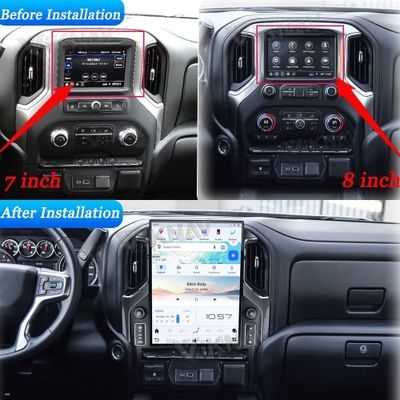 VIKNAV 15.6"Car Radio For Chevrolet Silverado GMC SIERRA 2019-2023 Carplay Android Auto